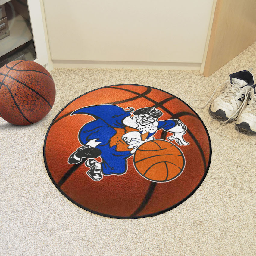 New York Knicks Vintage Basketball Mat - Throwback Logo