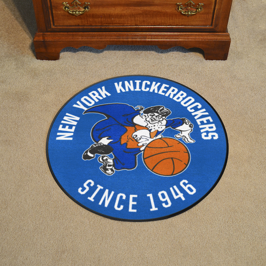 New York Knicks Vintage Roundel Mat - Throwback Logo