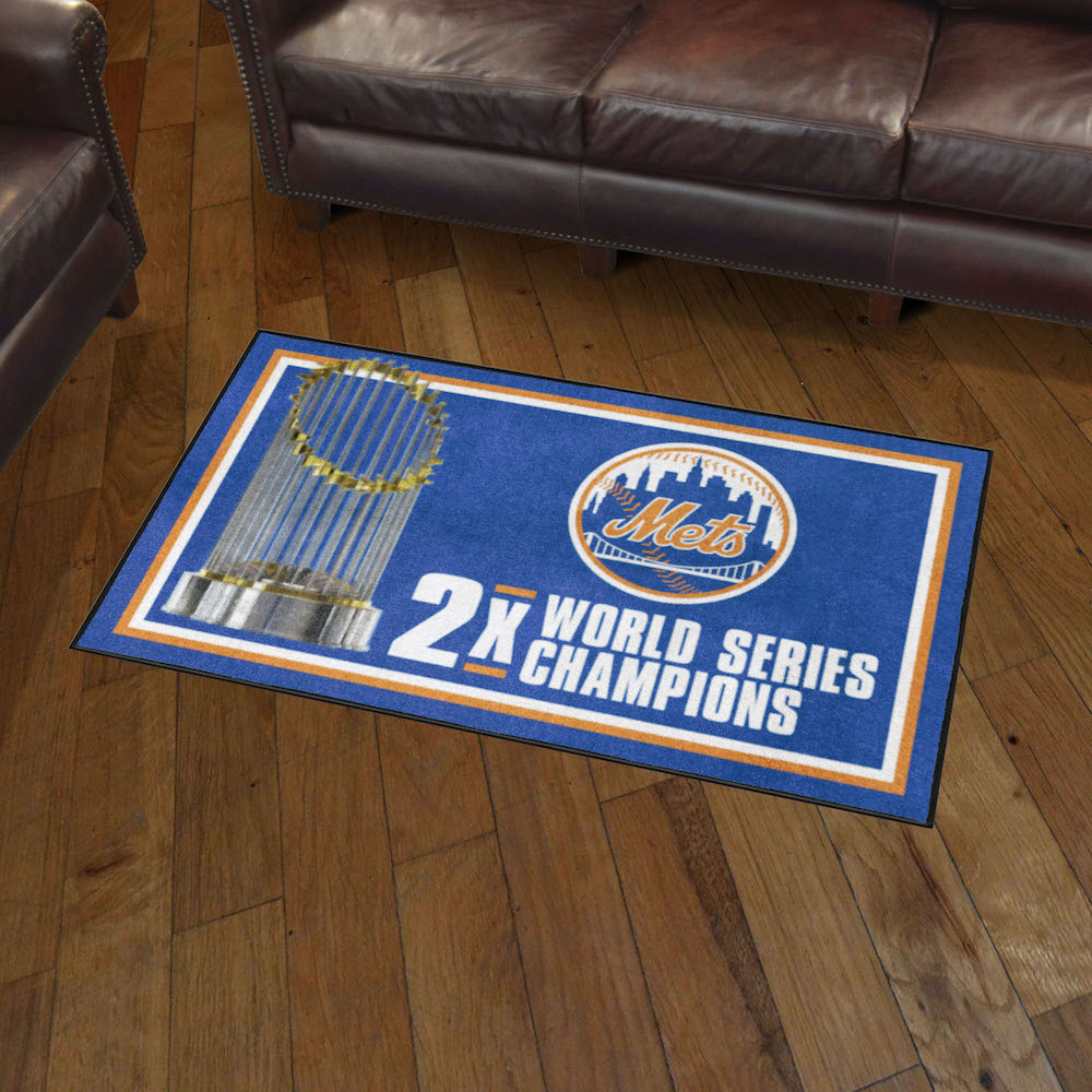 New York Mets 3 x 5 DYNASTY Area Rug