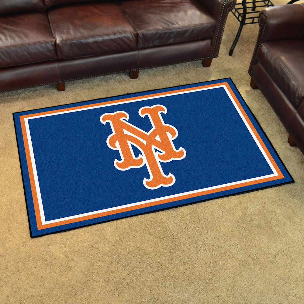 New York Mets 4x6 Area Rug