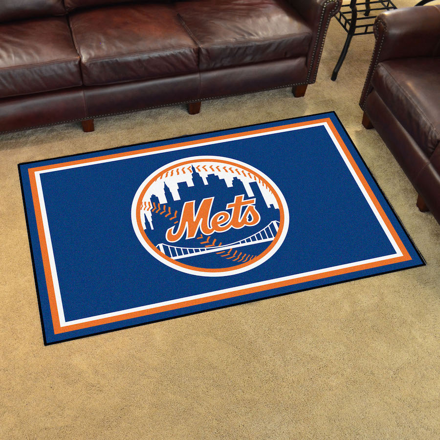 New York Mets ALT LOGO 4x6 Area Rug