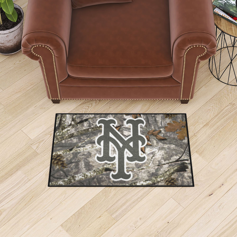 New York Mets CAMO 20 x 30 Starter Floor Mat