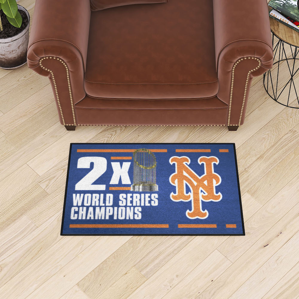 New York Mets DYNASTY Floor Mat - 20 x 30 inch Starter style