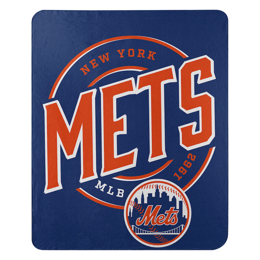 New York Mets Fleece Throw Blanket 50 x 60