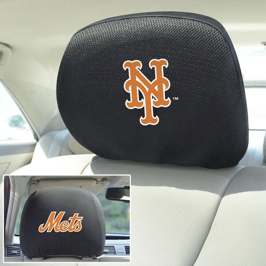 New York Mets Head Rest Covers
