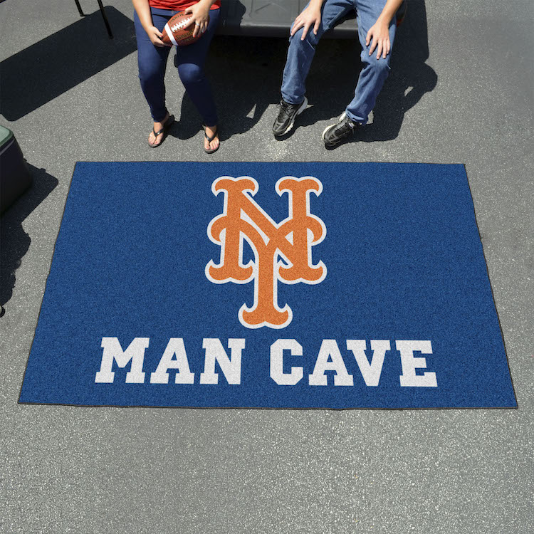 New York Mets UTILI-MAT 60 x 96 MAN CAVE Rug