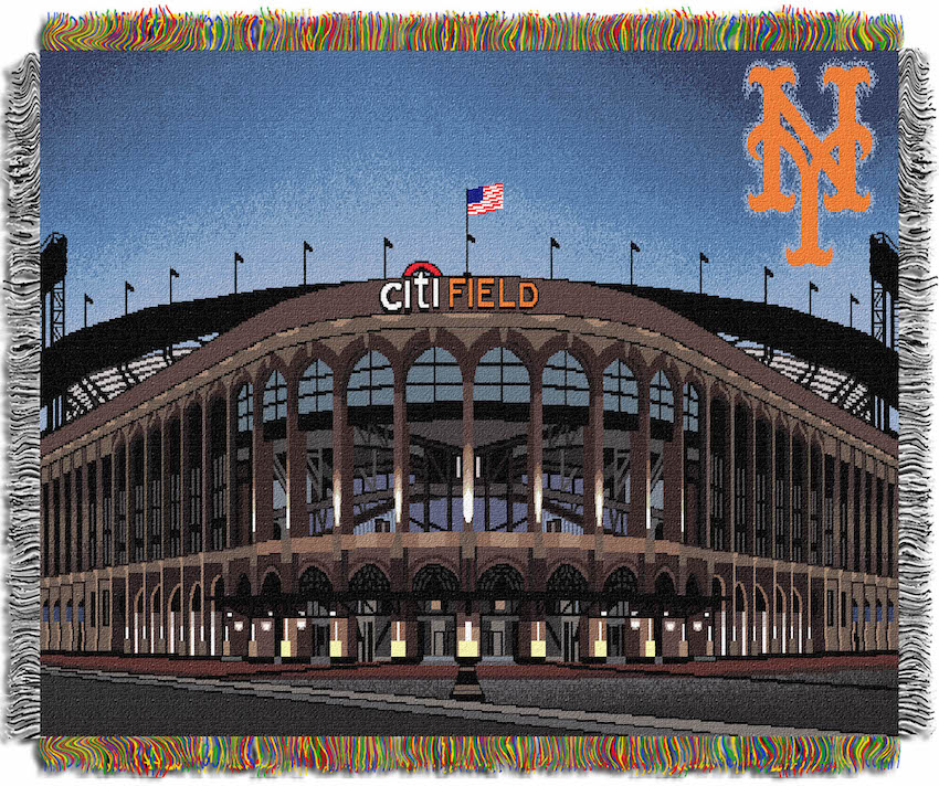 New York Mets Stadium Tapestry Blanket 48 x 60