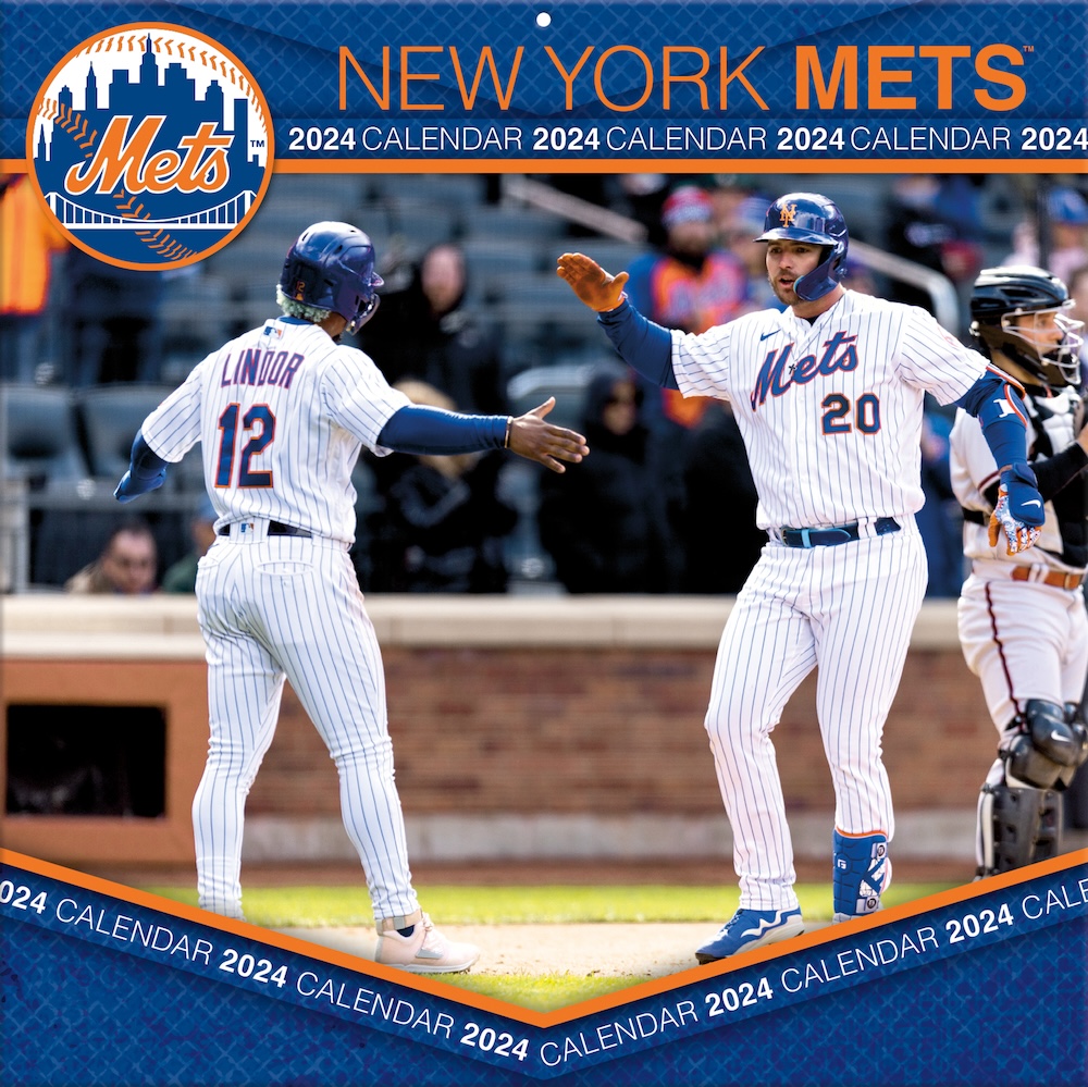 New York Mets 2025 MLB Team Wall Calendar