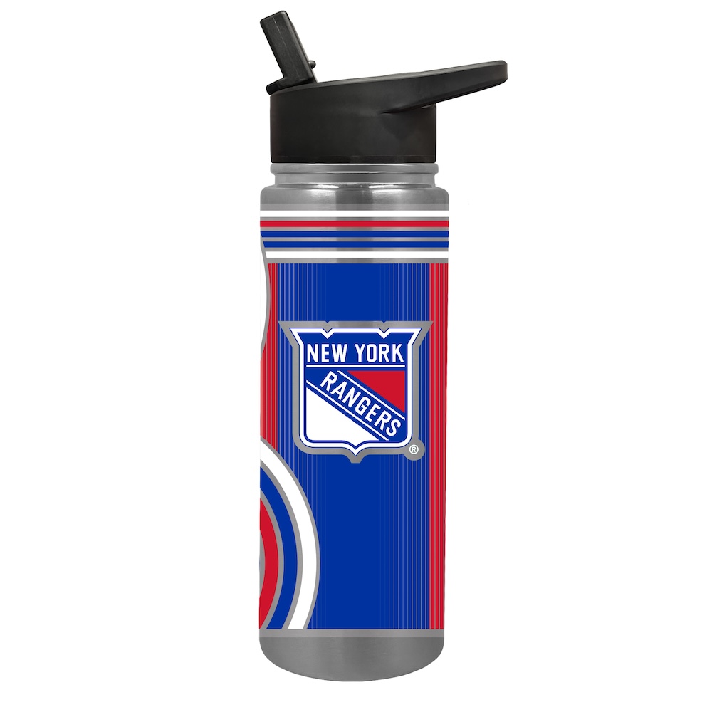 New York Rangers COOL VIBES 24 oz Thirst Hydration Water Bottle