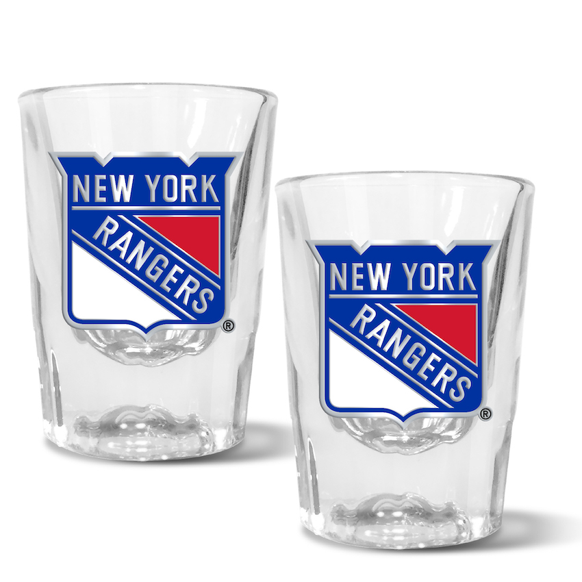 New York Rangers 2pc Prism Shot Set