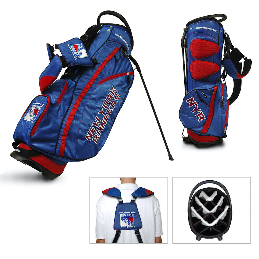 New York Rangers Fairway Carry Stand Golf Bag