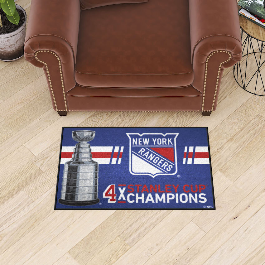 New York Rangers DYNASTY Floor Mat - 20 x 30 inch Starter style