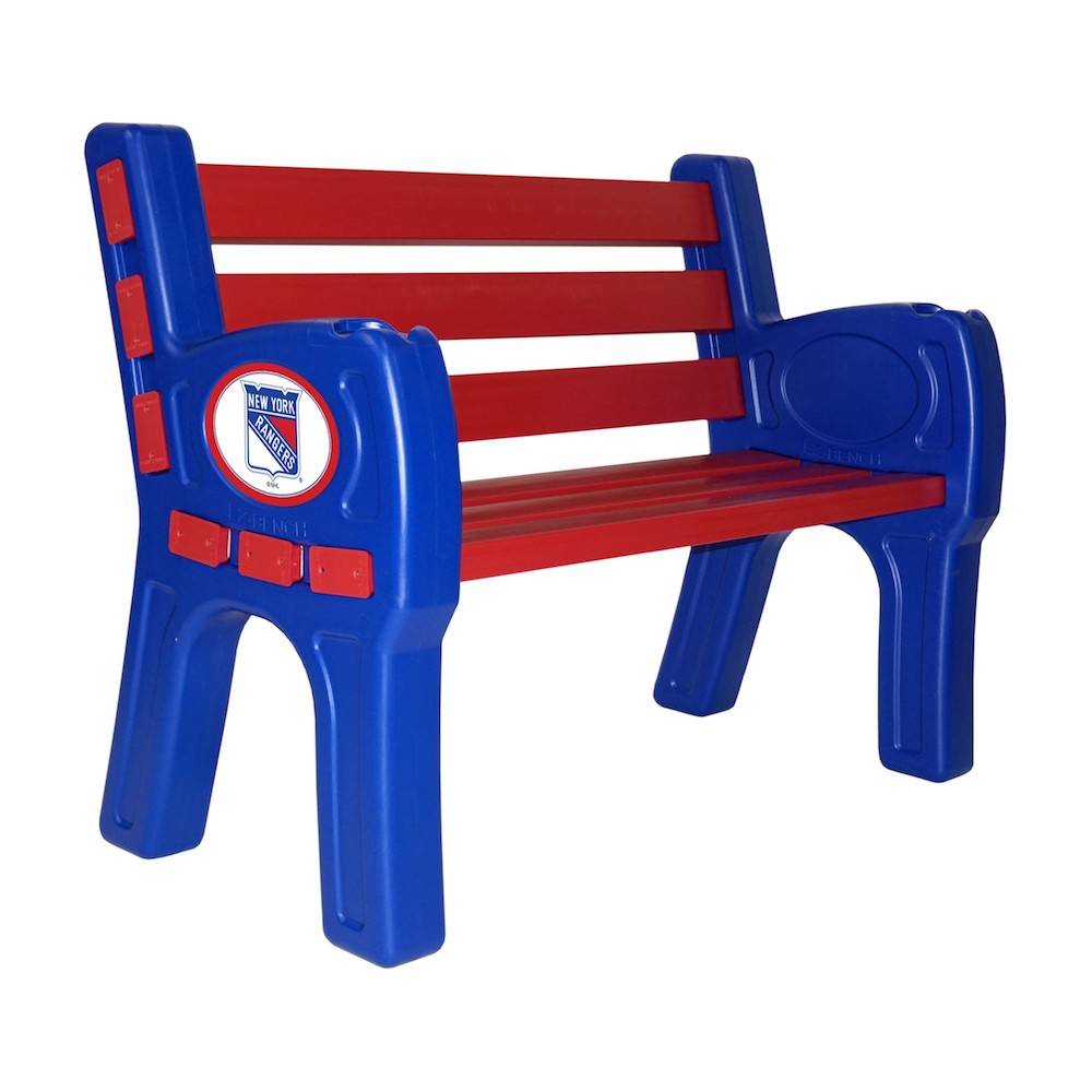 New York Rangers Park Bench