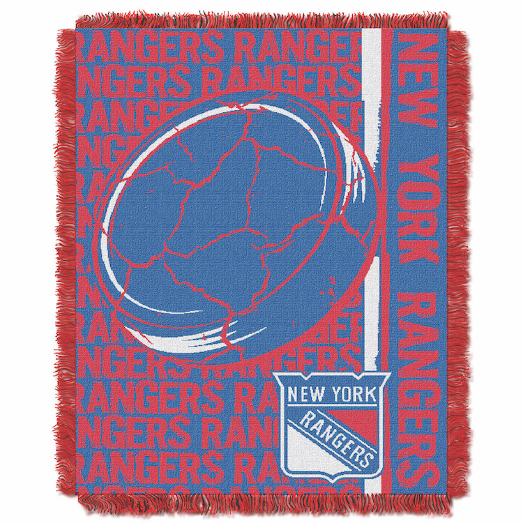 New York Rangers Double Play Tapestry Blanket 48 x 60