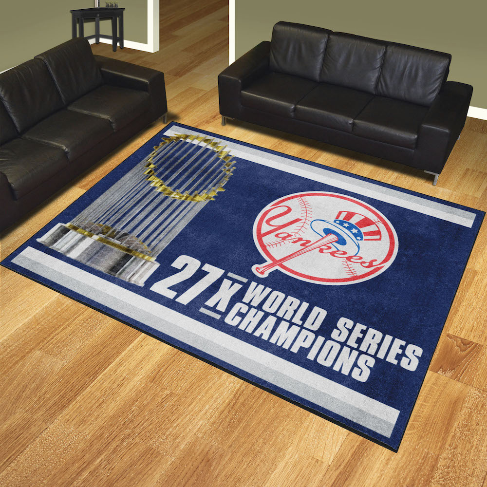 New York Yankees 8 x 10 DYNASTY Area Rug