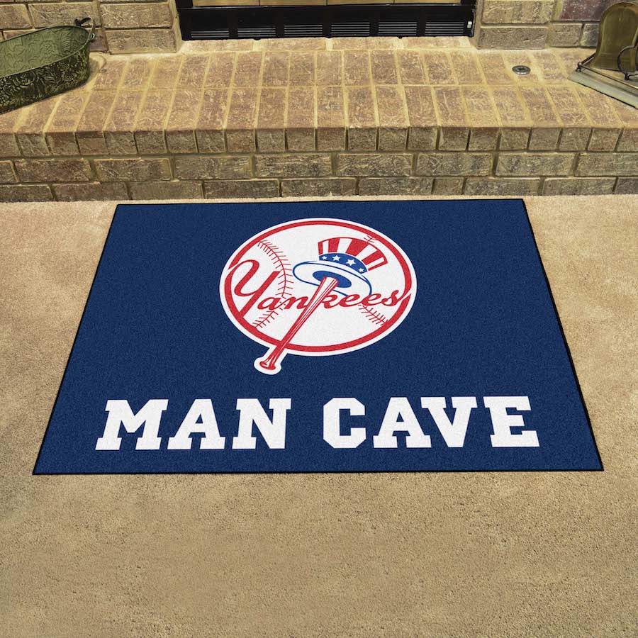 New York Yankees ALT LOGO ALL STAR 34 x 45 MAN CAVE Floor Mat