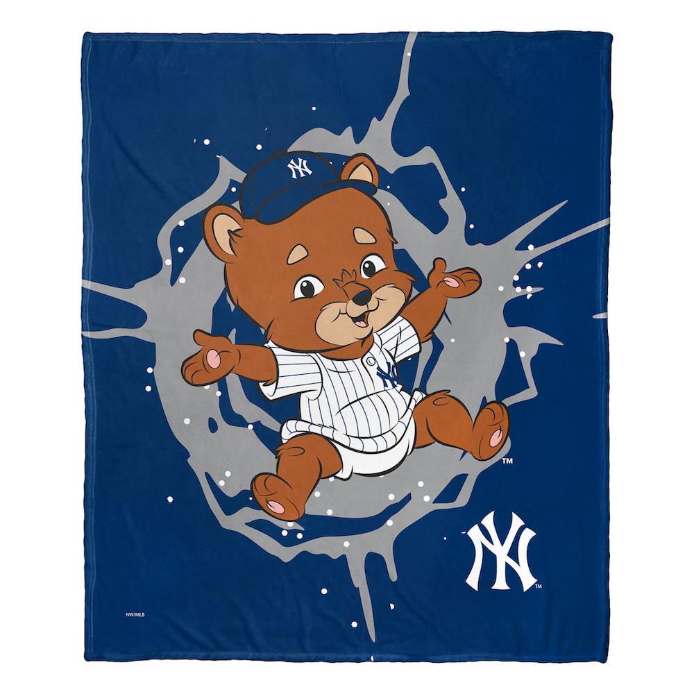 50x60 MLB Houston Astros Mascot Silk Touch Throw Blanket