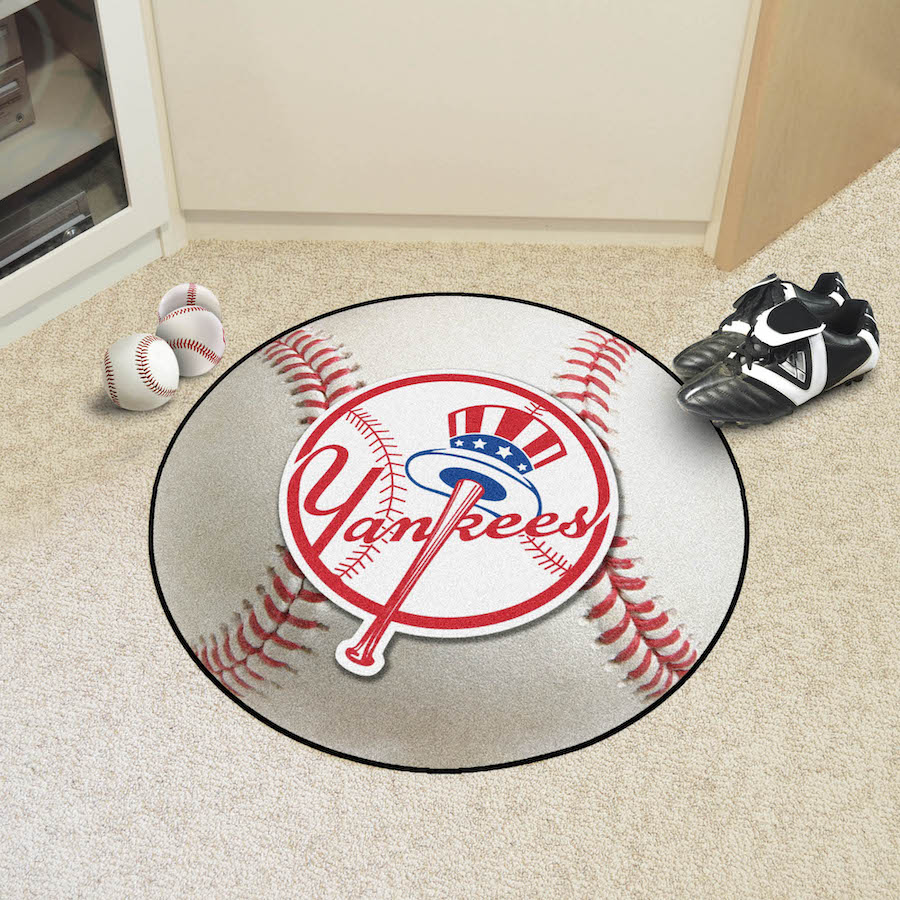 New York Yankees ALT LOGO Round Baseball Mat