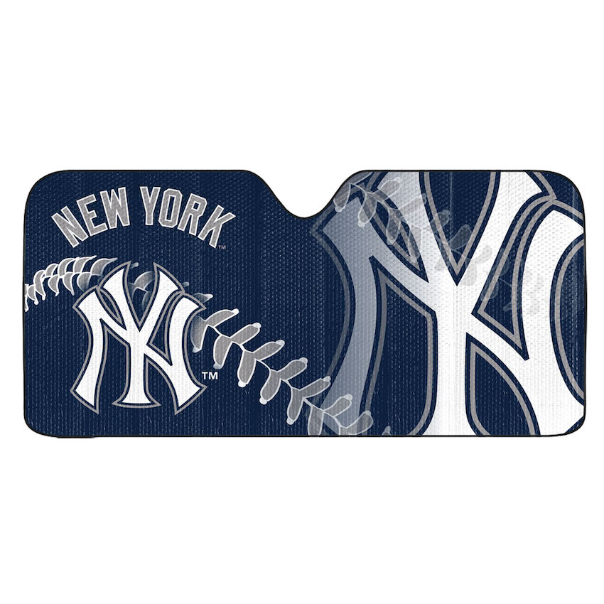 New York Yankees AutoShade Folding Windshield Cover