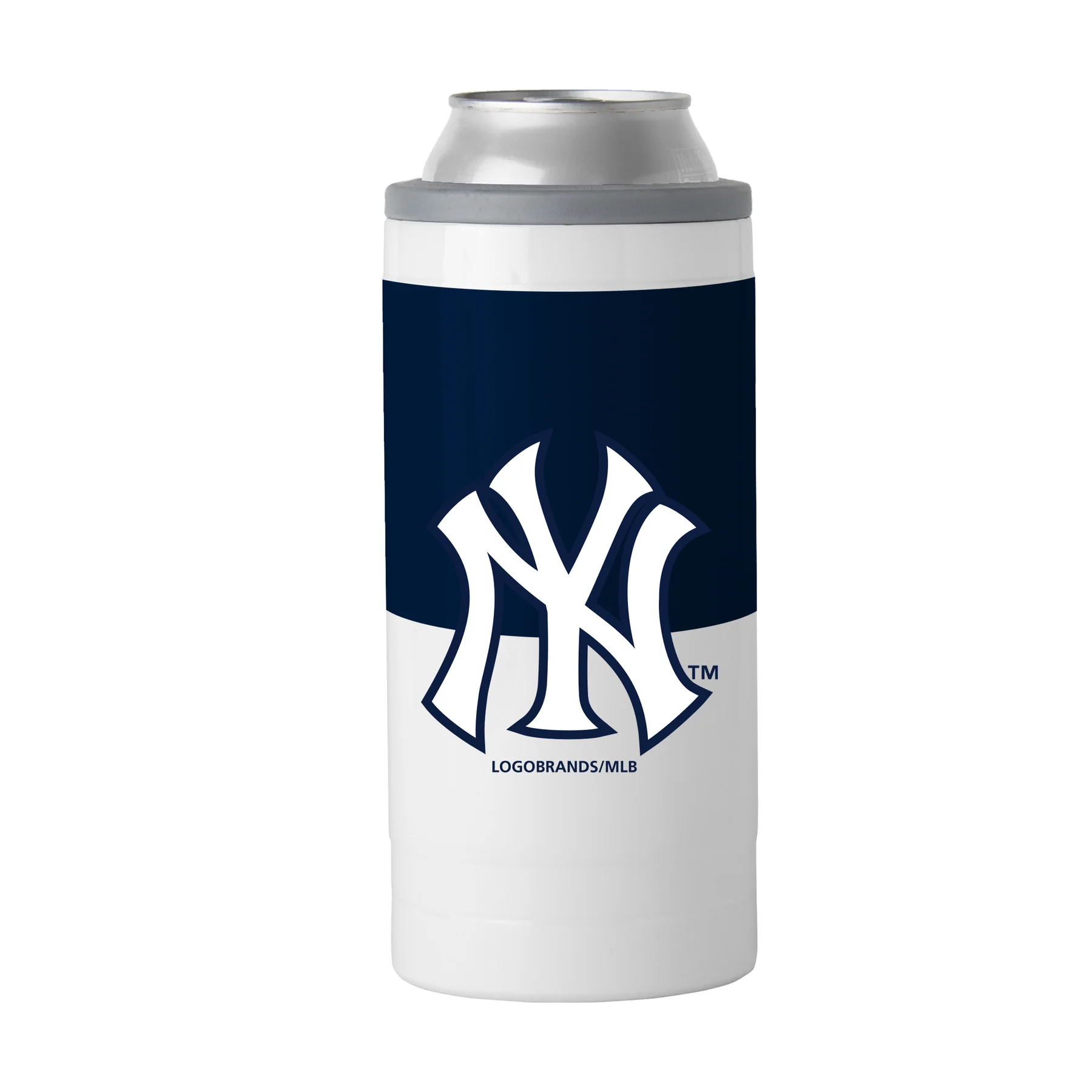 New York Yankees Colorblock 12 oz. Slim Can Coolie