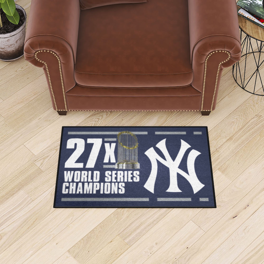 New York Yankees DYNASTY Floor Mat - 20 x 30 inch Starter style