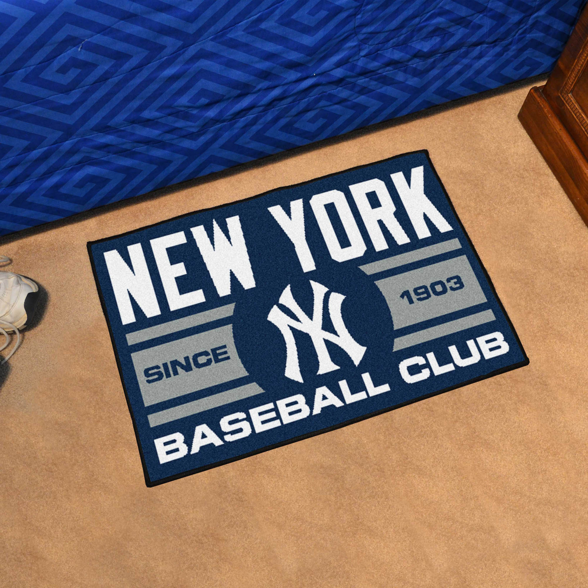 New York Yankees UNIFORM Themed Floor Mat