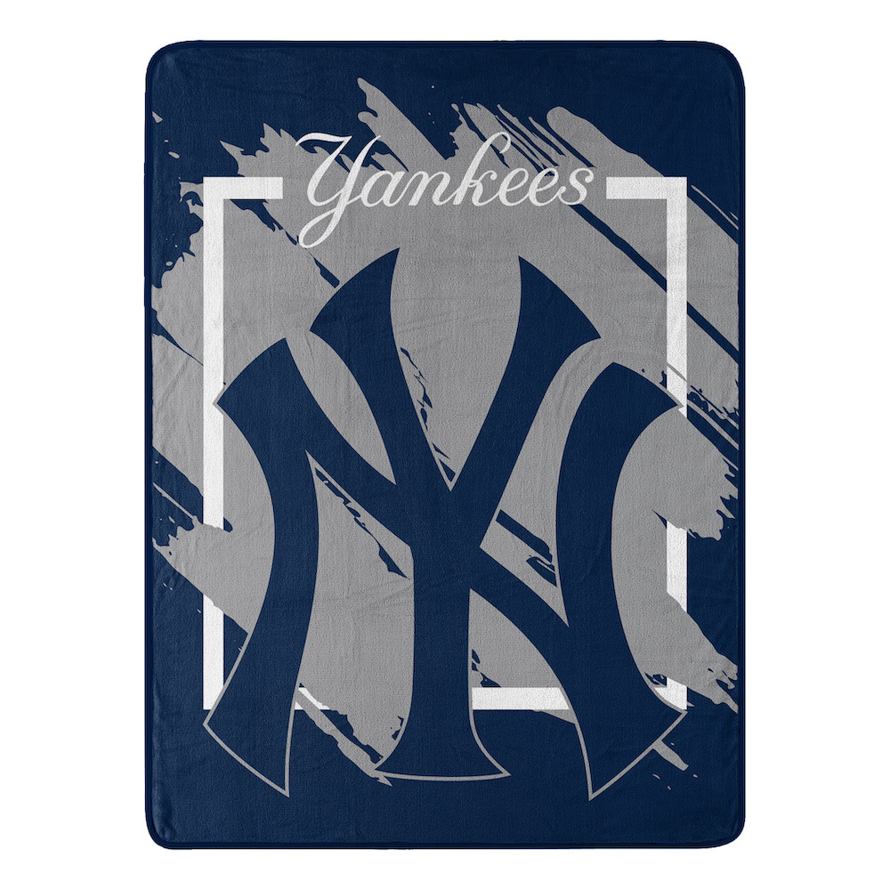 New York Yankees Micro Raschel 50 x 60 Team Blanket