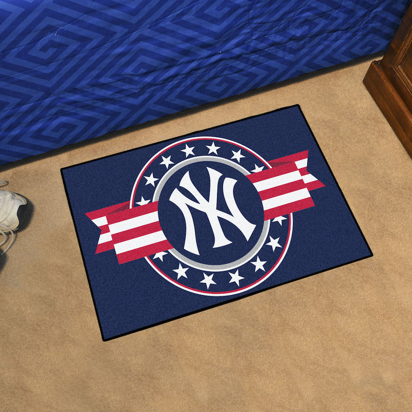 New York Yankees 20 x 30 PATRIOTIC Starter Floor Mat