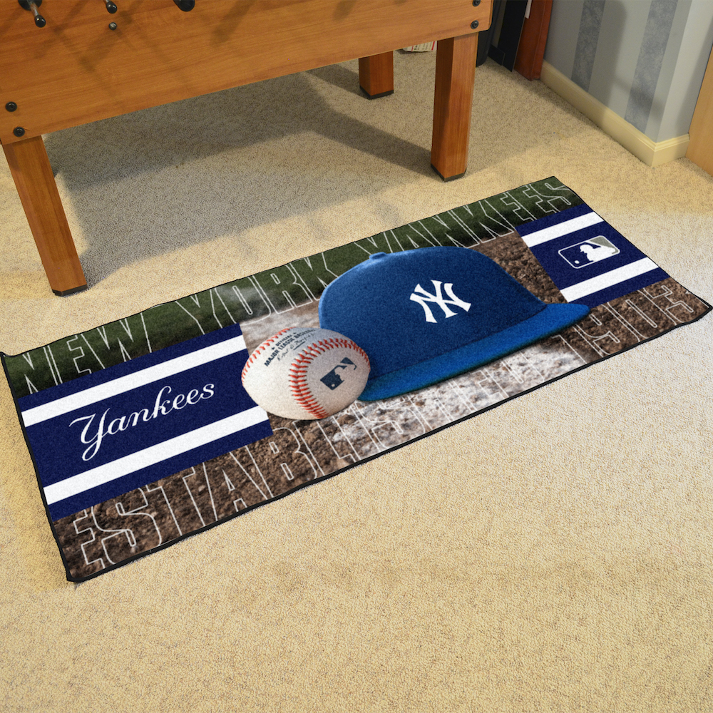 New York Yankees 30 x 72 Baseball Carpet Runner