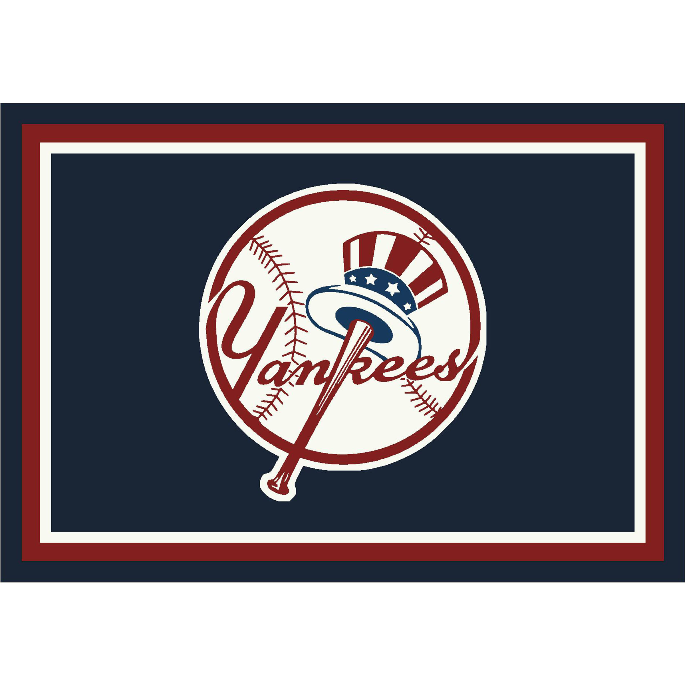 New York Yankees 6 X 8 SPIRIT Rug