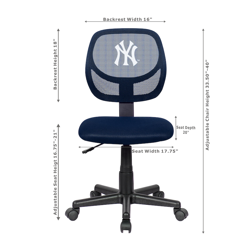 New York Yankees Team Color STUDENT Task Chair