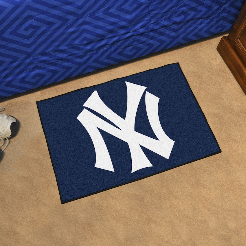 New York Yankees MLBCC Vintage 20 x 30 STARTER Floor Mat - Throwback Logo