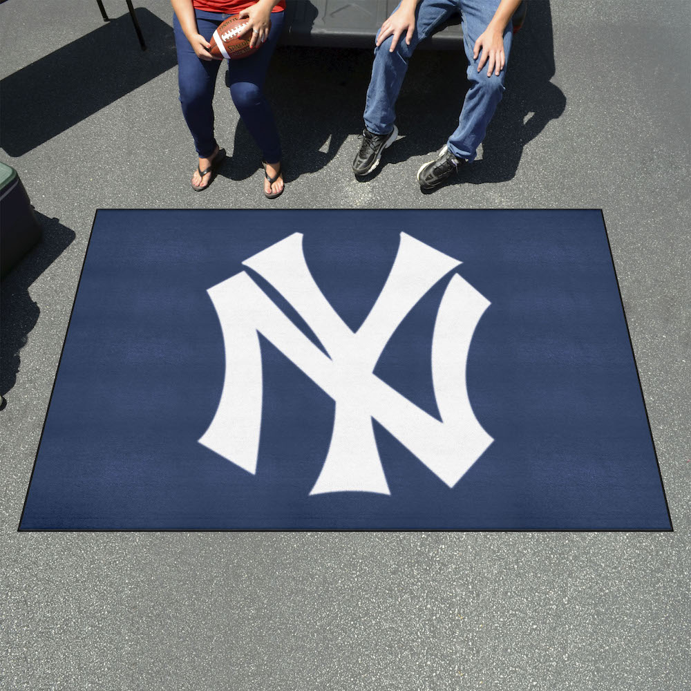 New York Yankees MLBCC Vintage ULTI-MAT 60 x 96 Rug Throwback Logo