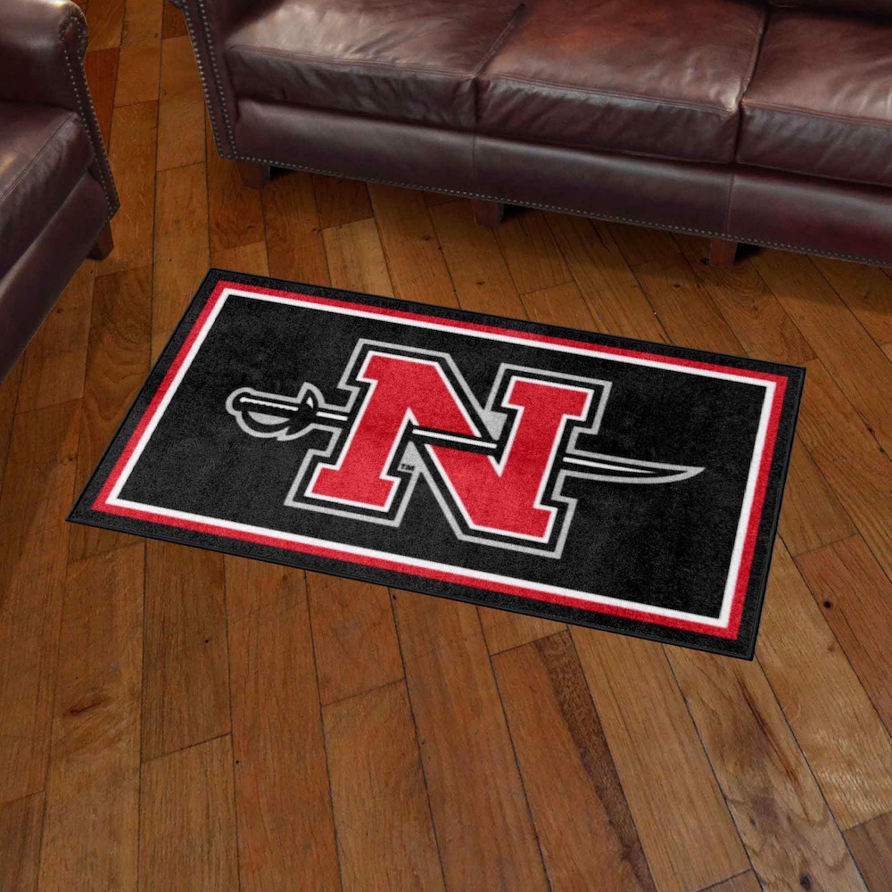 Nicholls State Colonels 3x5 Area Rug