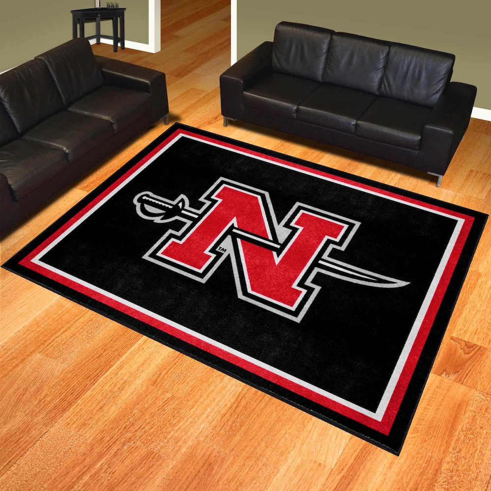 Nicholls State Colonels Ultra Plush 8x10 Area Rug