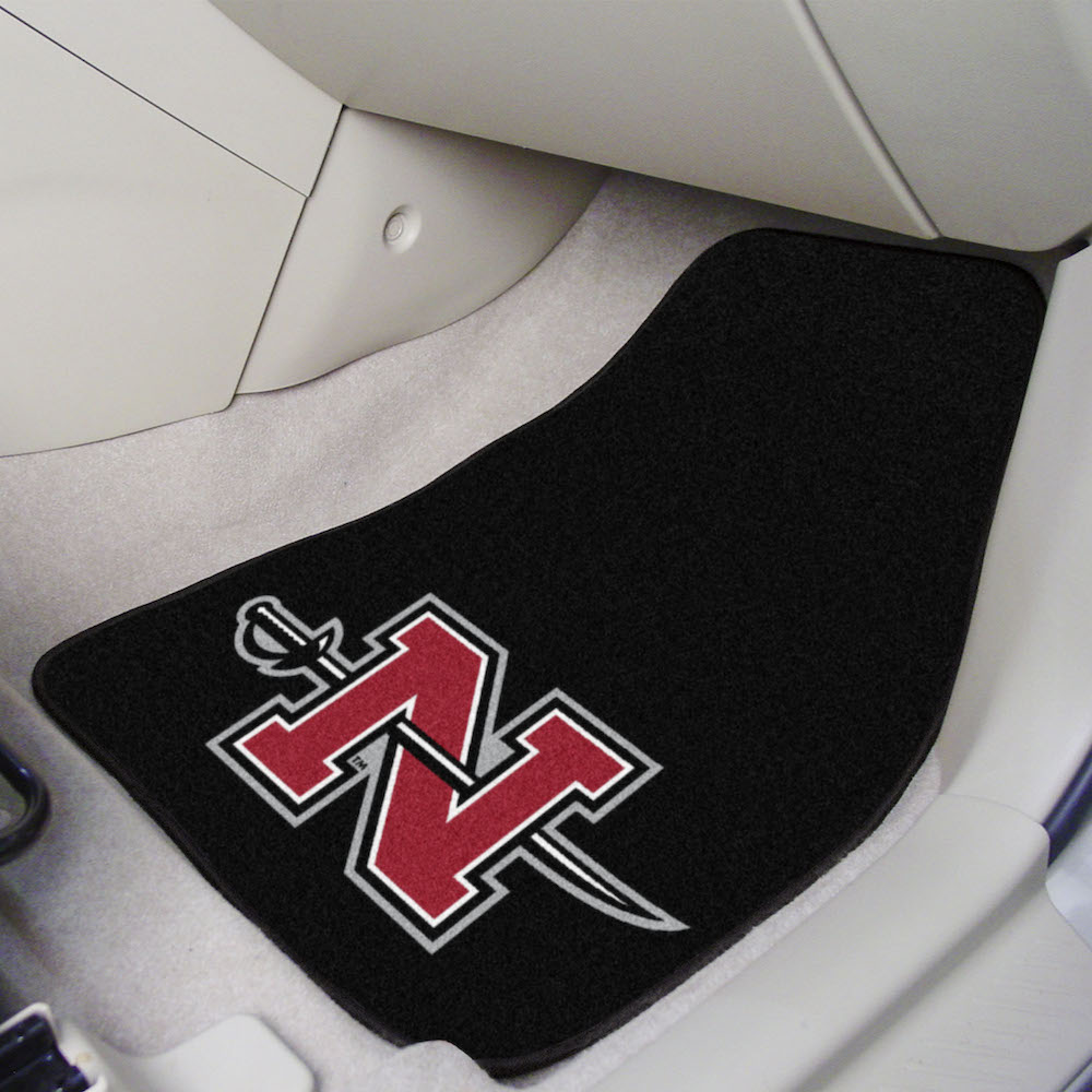 Nicholls State Colonels Car Floor Mats 18 x 27 Carpeted-Pair