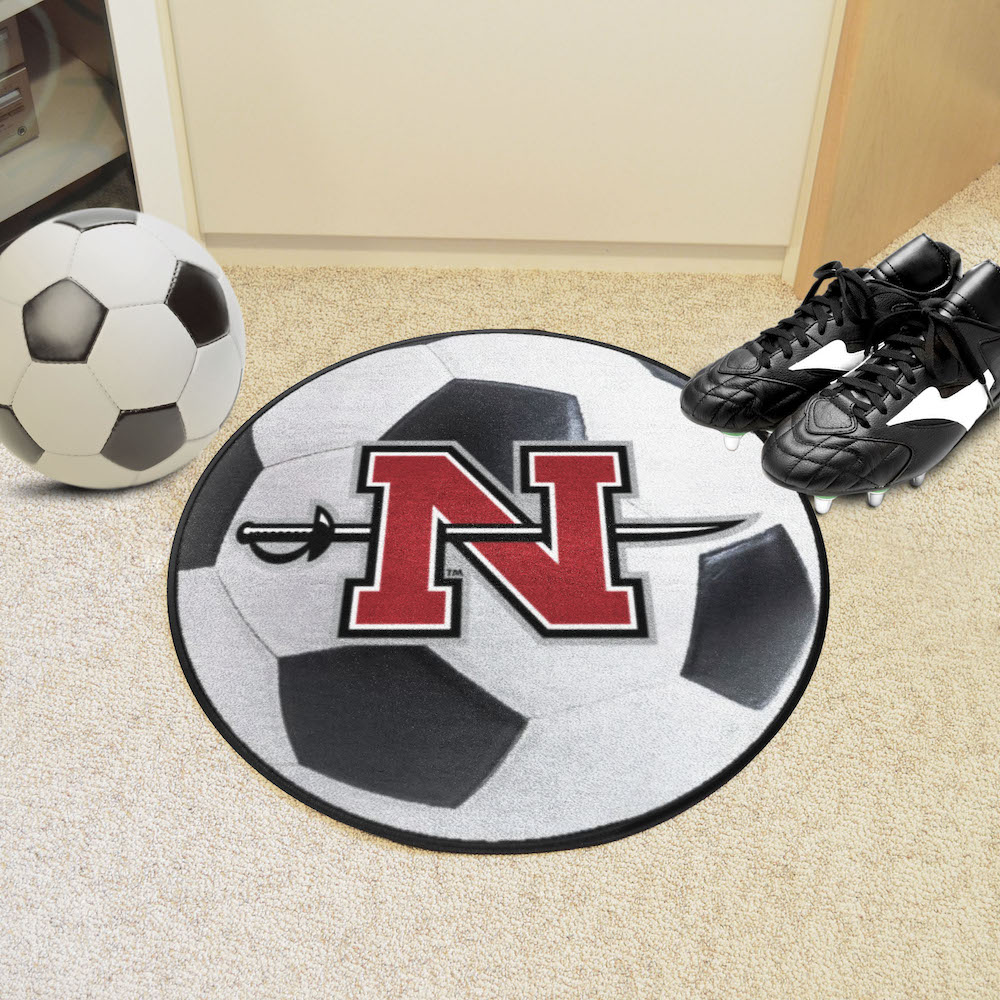 Nicholls State Colonels SOCCER BALL Mat