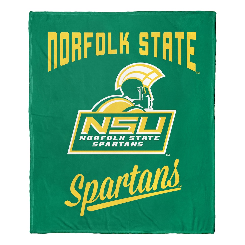 Norfolk State Spartans ALUMNI Silk Touch Throw Blanket 50 x 60 inch