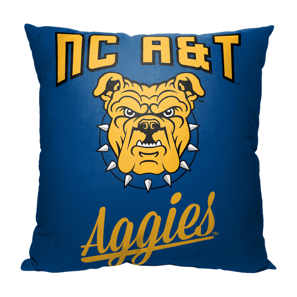 North Carolina A&T Aggies ALUMNI Decorative Throw Pillow 18 x 18 inch