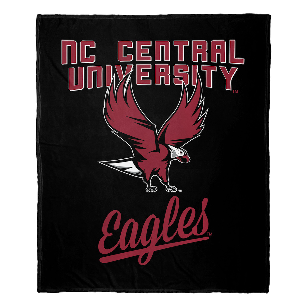 North Carolina Central Eagles ALUMNI Silk Touch Throw Blanket 50 x 60 inch