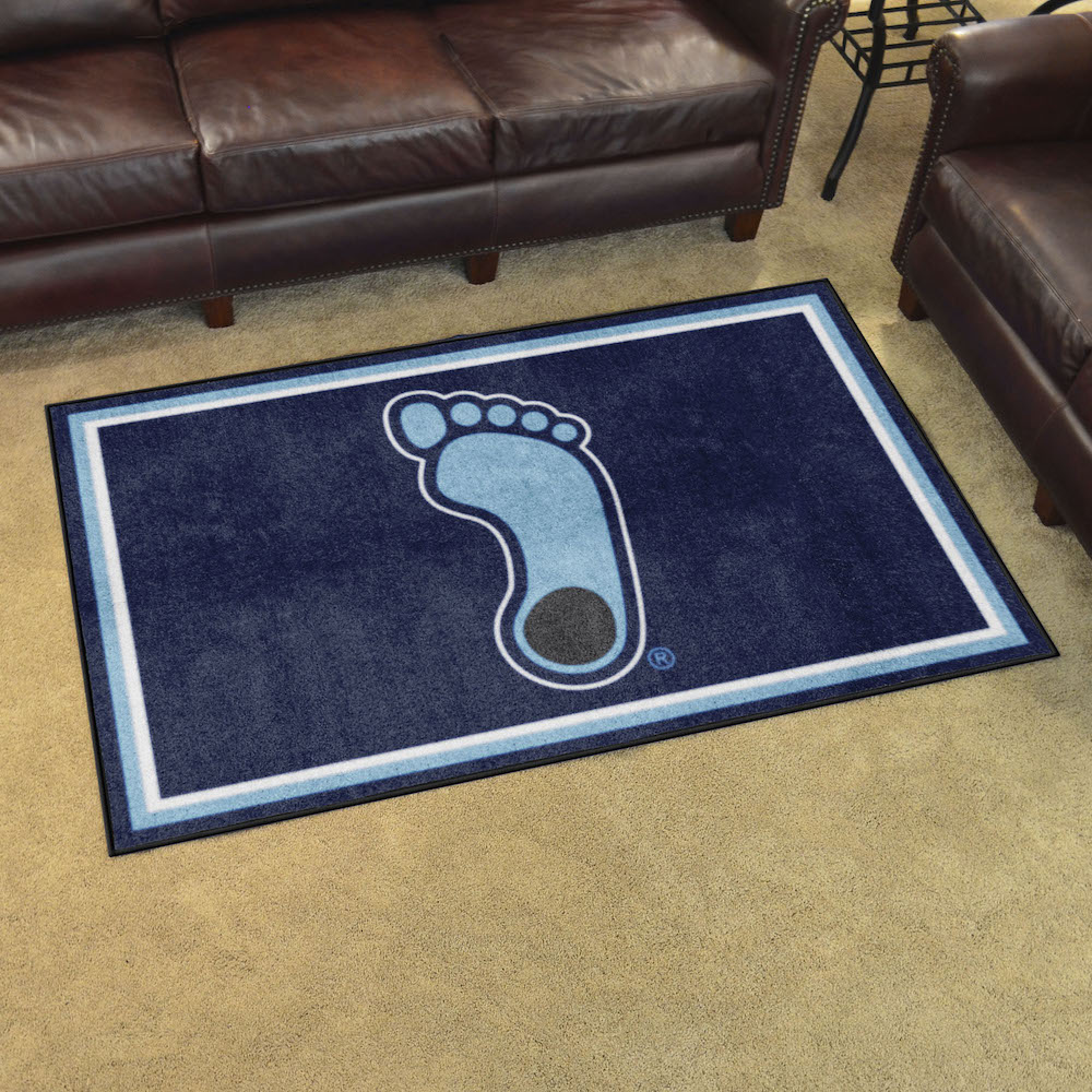 North Carolina HEELS 4x6 Area Rug