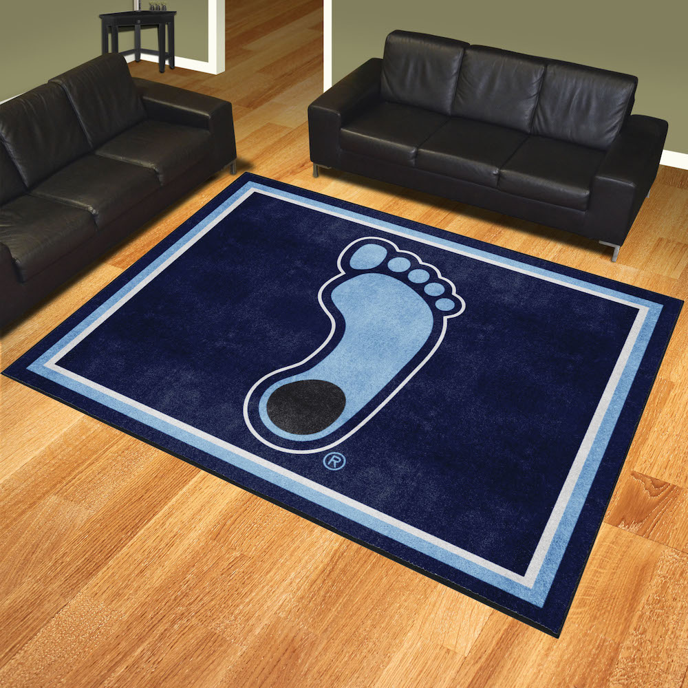 North Carolina HEELS Ultra Plush 8x10 Area Rug