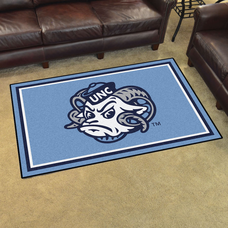 North Carolina Tar Heels 4x6 Area Rug