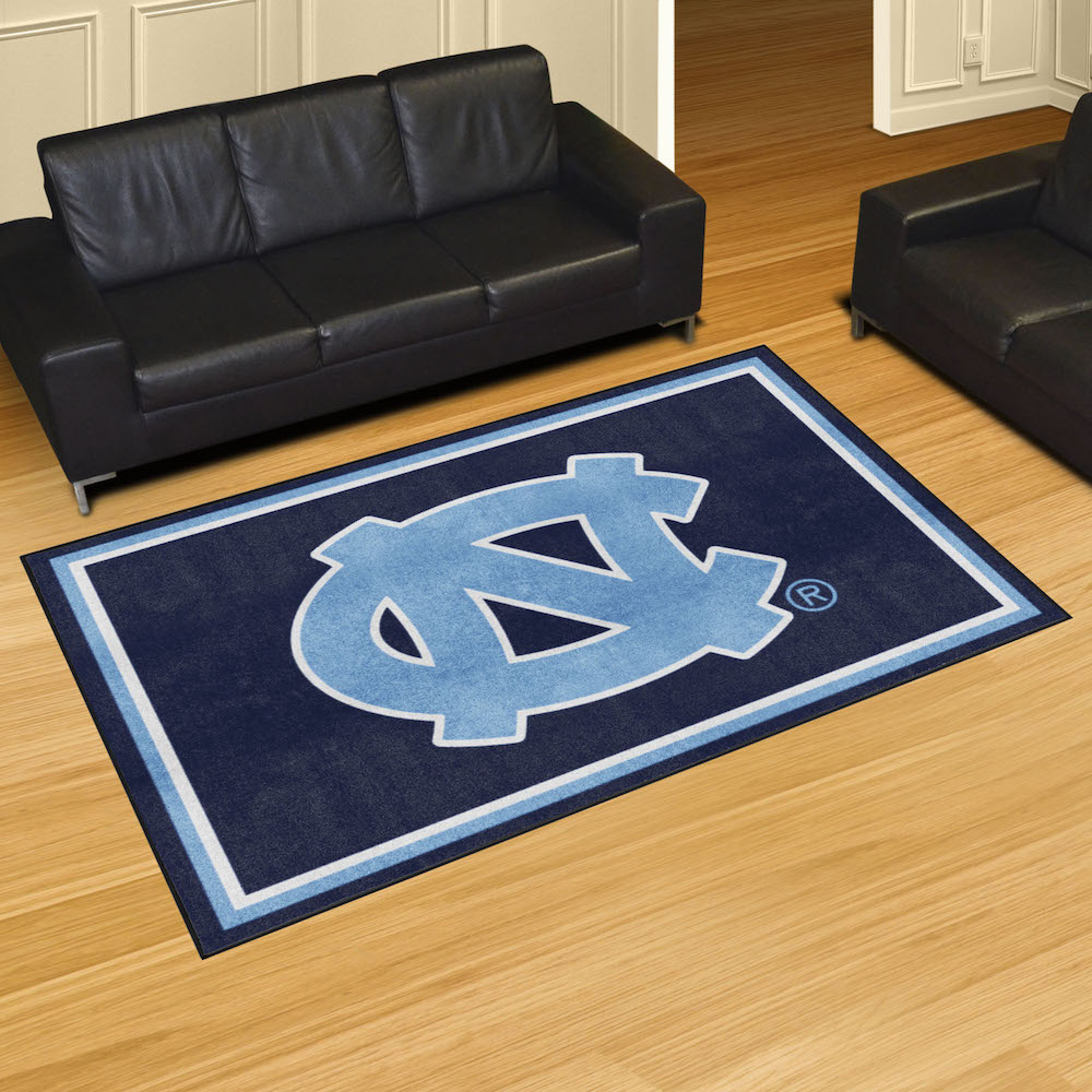 North Carolina Tar Heels 5x8 Area Rug - Alt Color