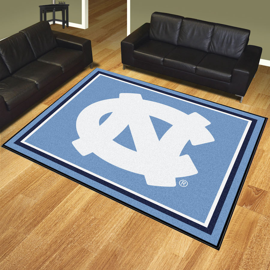 North Carolina Tar Heels Ultra Plush 8x10 Area Rug