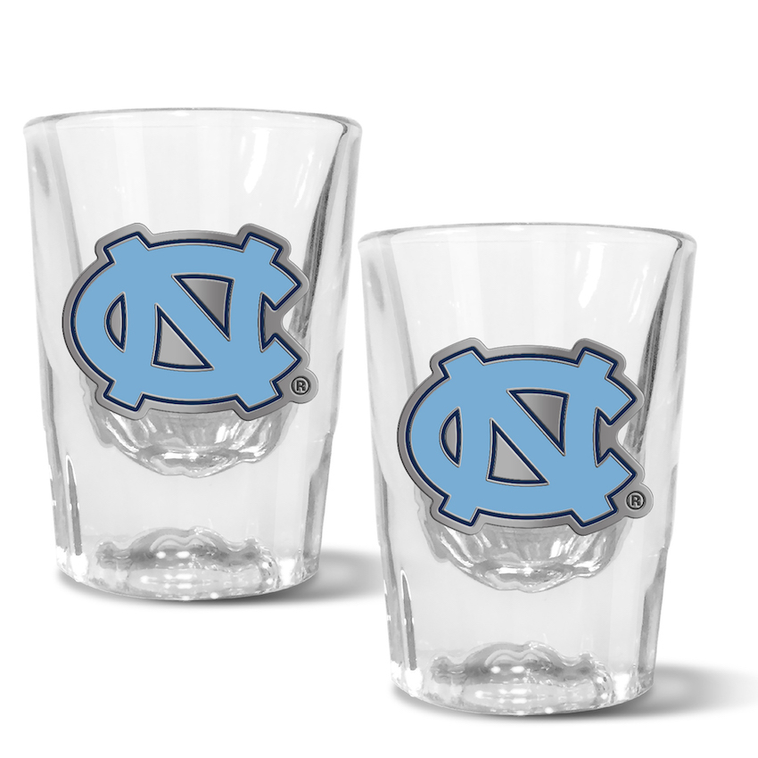 North Carolina Tar Heels 2pc Prism Shot Set