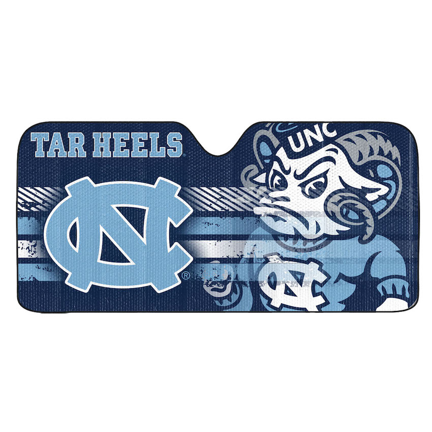 North Carolina Tar Heels AutoShade Folding Windshield Cover