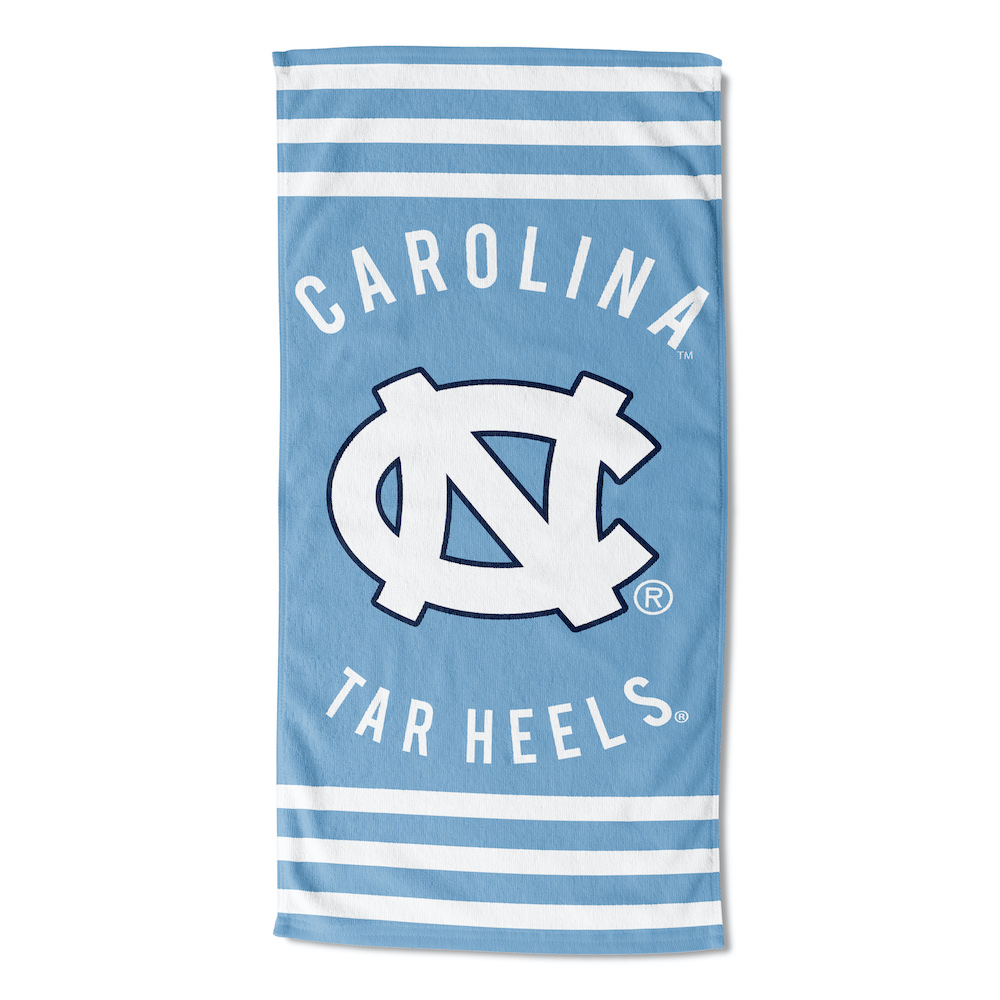 North Carolina Tar Heels Beach Towel