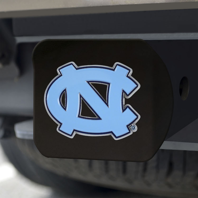 North Carolina Tar Heels Black and Color Trailer Hitch Cover