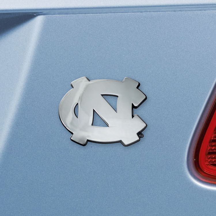 North Carolina Tar Heels Metal Auto Emblem